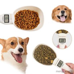 Outils de mesure Balance électronique pour aliments pour animaux de compagnie Outil de pesage précis pour chien chat Feedingfood Cuillère à mesurer Affichage numérique Balance de cuisine R230704