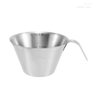 Outils de mesure tasse d'extraction de café italien 304 en acier inoxydable de qualité alimentaire