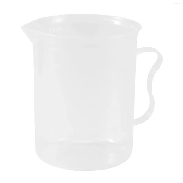 Herramientas de medición Jarra Vaso graduado de 250 ml Vaso de plástico blanco transparente