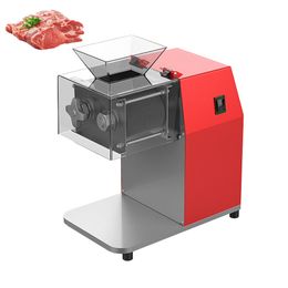 Meat Cutter Machine roestvrijstalen staal elektrisch vlees snijslicer veiligheid restaurant commerciële groente snijmachine koolvertering