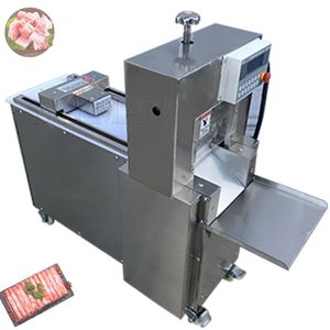 Meat Cutter Slicer Automatisch CNC Single Cut Lamb Roll Machine Elektrisch rundvlees schapenvlees Snijden Rolling Machine