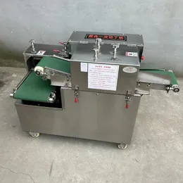 Machine de découpe de viande Trancheuse à viande commerciale en acier inoxydable Dicer de viande fraîche électrique pour l'agneau de porc aux légumes