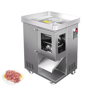 Machine de coupe de viande Commercial Vertical viande Slicer Cutter Cutter électrique Cutter Cutter et déchiquetage Machine 2200W