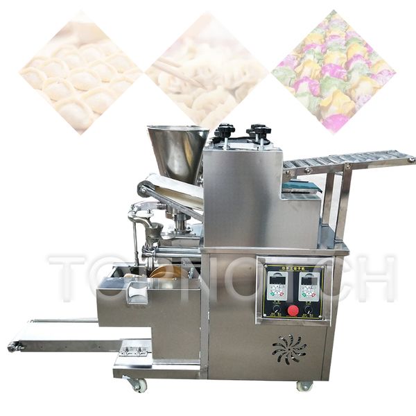 Máquina para hacer bolas de masa hervida de media luna con fabricante de pastel de carne para la industria alimentaria