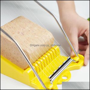 Meat Potry gereedschap keuken keuken, eet bar home tuin lunch slicer gekookte ei fruit roestvrij staal zacht voedsel kaas sushi snijder ca