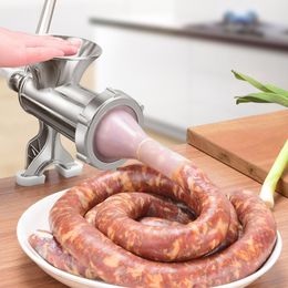 Viande Volaille Outils En Alliage D'aluminium Manuel Grinder Saucisse Nouilles Plats De Poche Faire Gadgets Hachoir Pâtes Maker Maison Cuisine Cuisine Outil 230712