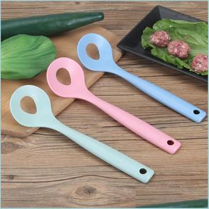 Viande Volaille Outils Non-Stick Meatball Maker Cuillère Meatballer Fuite Elliptique Trou Viande Boule Moule Creative Cuisine Outils Fish Drop Dhqo3