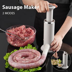 Viande Volaille Outils Saucisse Maker Boulettes De Viande Stuffer Maison Outil Double Usage Remplissage 230726