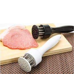 Vleesvermalser roestvrij staal handgeschakeld Hamer Pounder solliciteert BBQ Grill Steak Varkensvlees Bonzen Mallet Keuken Cook Tool Accessoires ZYY352