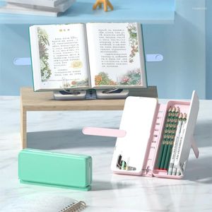 Mebox Schattig etui Boekstandaard Schoolbenodigdheden Pen Estuche Escolar Opvouwbare Kawaii Briefpapier Houder Box