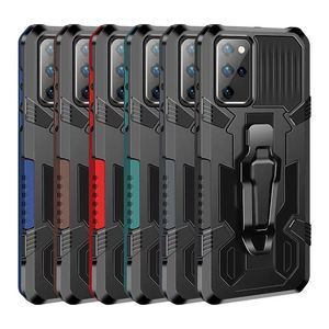 Mech Warrior Téléphone Cas TPU + PC + Métal 3 En 1 Téléphones Mobiles Housse Pour iPhone 13 12 11 Pro Max X Xs Xr 7 8 6S Plus SE2020 Motorola