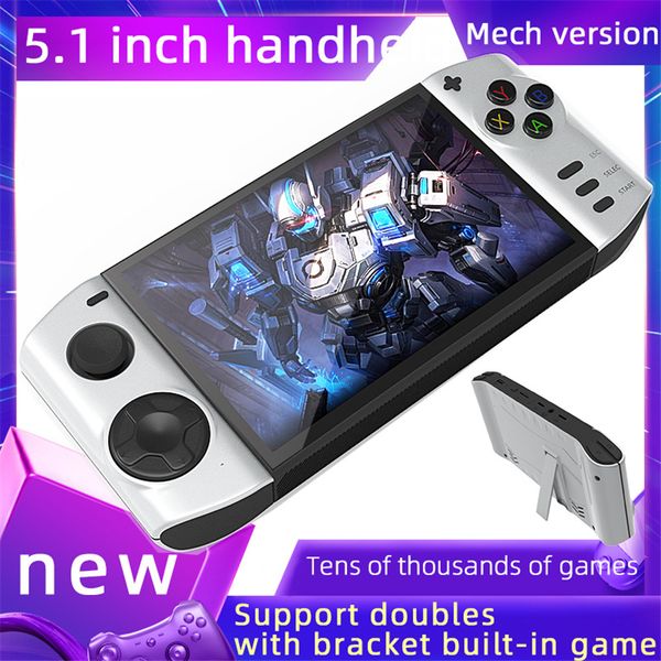 Mecha – Console de jeu Portable avec écran de 5 pouces, lecteur de jeux classique de 8 go, combat d'arcade