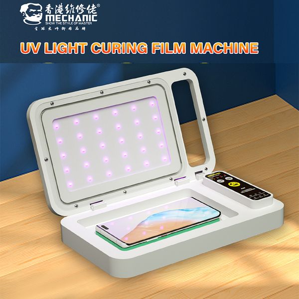 Laminación de aspiración de curado UV mecánico S30 para pantalla celular de pantalla curva de pantalla verde Curación rápida OCA Film Machine