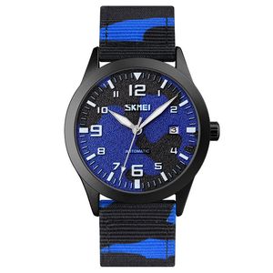 Mechanische 41 mm heren sport horloge waterdichte geweven stoffen tas weefproces horloges 01