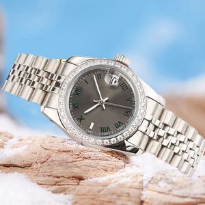 diamant man horloge hoge kwaliteit 2813 Automatisch mechanisch Lichtgevend Waterdicht horloge Dames luxe mode met horloges ontwerper Koppels Stijl horloges Met doos montre