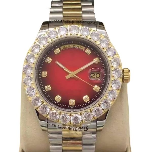 Mécanique pour les hommes Diamond Regardez une nouvelle qualité Business Business Vintage Reloj Fashionable Automatic Luxury Watch Classical Daily Life XB024