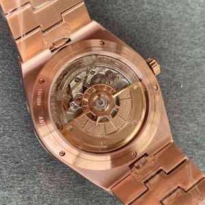 Mechanisch horloge Vacherosn Gold Super SuperClone Leather Luxury Men's Rose Watch Luminous Designer Luxury Men's 4300V stalen band Cal.1120qp Automatische riem SIBO