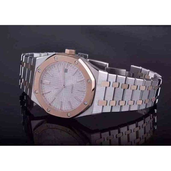 Relojes mecánicos 7750 Reloj clásico para hombre Acero inoxidable Automático Plata Oro rosa Azul Negro Zafiro real Espalda transparente Oaks5