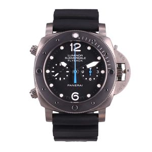 Montres mécaniques montres de luxe série sous-marine Pam00615 montre manuelle pour hommes étanche entièrement en acier inoxydable de haute qualité