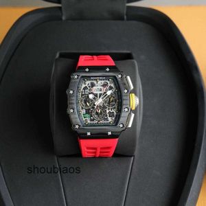 Mechanica pols Mode Herenhorloges Fantastisch R i c h a r d Luxe Superstijl Mannelijke horloges RM11-03 ontwerper Hoogwaardige zwarte rand voor mannen waterdicht IVUR