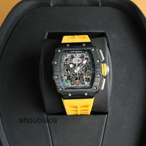 Mechanica pols Mode Herenhorloges Fantastisch R i c h a r d Luxe Mannelijke Super stijl horloges RM11-03 ontwerper Hoogwaardige zwarte bezel voor mannen waterdicht 8F2P