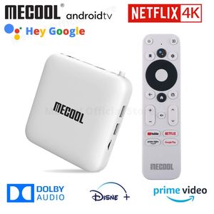 Mecool KM2 pour Netflix 4K Android TV Box Amlogic S905X2 2GB DDR4 USB3.0 SPDIF Ethernet WiFi Prime Video HDR 10 Widevine L1 TVBOX