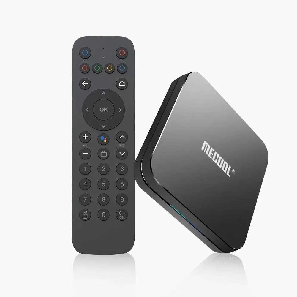 Mecool KM9 PRO ATV Android TV Box 4G 32G Google certifié Amlogic S905X2 2.4G/5G Wifi Androidtv 10 Smart TVBox