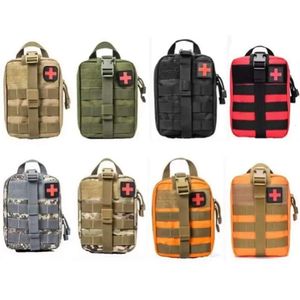 Accessoires médicaux sacs de sacs de stockage de rangement tactique camouflage multifonctionnel alpinal alpinal sacs de taille vitaux