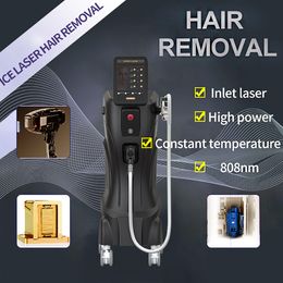 Medical CE Non-cristal 500W 1000W 1500W 1700W Triple vague Ice Titanium 808 Diode Épilation de cheveux laser