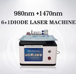 Équipement médical 980 nm 1470nm laser à diode laser Endolifting Resserrement de la peau vasculaire/vaisseaux sanguins/élimination des varicosités lipolyse machine de chirurgie de liposuccion