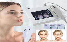 Medische kwaliteit HIFU Hoge intensiteit gerichte echografie Hifu Face Lift Machine Rimpelverwijdering met 5 koppen Cartridges voor gezicht en B6044542