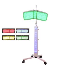 La lampe à LED médicale PDT a mené la thérapie de photon de lumière avec 7 couleurs a mené la machine de station thermale de blanchiment de peau de rajeunissement de peau de thérapie de bio-lumière de PDT