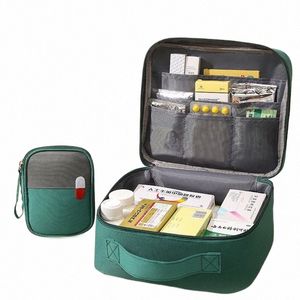 Kit de medicina médica multifuncional en capas bolsa de almacenamiento de salud organizador bolsas para mujeres viajes c8t8 #