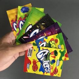 Medicinale Fruit Gushers Verpakkingszakken Geïnfundeerd 500MG galactische Zure Tropische Edibles Mylar Zak Lege Woorden Dankest Gusher Snacks Rits BJ