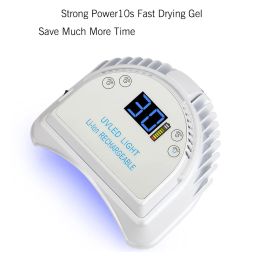 Médicail Siminail sans fil lampe à ongles sans fil de haute qualité rechargeable avec une lampe à ongles LED à batterie Équipement d'art de séchoir sans fil