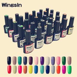 Medicine Wingsin 30pcs Gel Rouillon de vernis à ongles avec manteaux mate mate pour la manucure Vernis de Vernis semi-permanent Gel UV