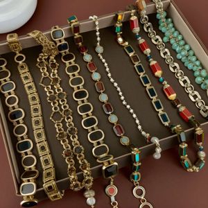 Bijoux vintage médiévaux, niche, exagéré, léger, collier haut de gamme pour femme