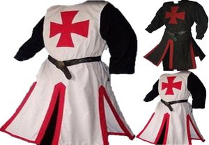 Costume des guerriers médiévaux Knight Templar