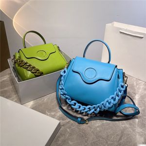 Snake Hair Bolsas azules y verdes de diseño Hermoso Bolso de alta calidad Crossbody Crossbody Classic Versión 2 Piece Piece Lady Pocket Purse