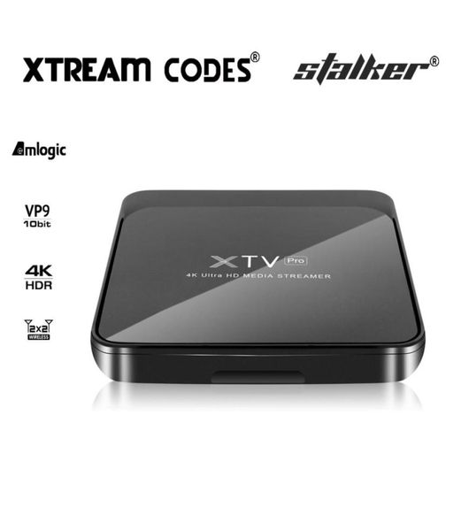 MEELO PLUS XTV Pro Stalker Android 90 Dispositivo de Tv inteligente 2GB 16GB Amlogic S905X3 5G Dual Wifi códigos XTREAM Set Top Box 1000M LAN 4K HD 3960070