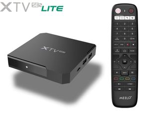 MEELO PLUS XTV SE2 LITE TV BOX Xtream codes Media Decoder Android 11 2.4G / 5G WiFi Smart lecteur de harceleur Amlogic S905W2 2 Go 8 Go