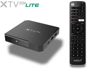 Meelo Plus XTV SE2 Lite TV Box Xtream Codes Media Decoder Android 11 2.4G/5G WiFi Smartes Stalker Player Amlogic S905W2 2GB 8GB