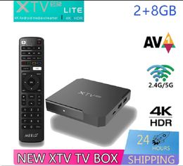 Android 11 TV BOX Smart Box XTV SE2 Lite S905W2 2G 8G WiFi Xtrem Staker4K ATV Live AV1 Mediaspeler