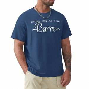 Me rencontrer à la Barre Ballet T-Shirt T-Shirt poids lourd t-shirts noirs hauts mignons hommes lg manches chemises 73NA #