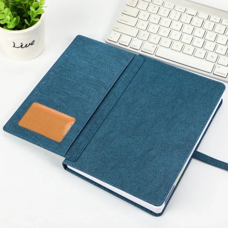 Meeting Office Agenda Book 2024 Business Daily Notebook Englischer Kalender Spanische Minuten 365 Tage dicker Planer