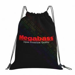 megabass Logo Japan Premium Trekkoord Tassen Sporttas School Schoenentas Milieuvriendelijke Kleding Rugzakken t985 #