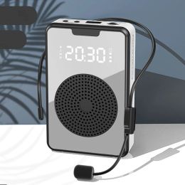 Megaphone Wired/Wireless Mini Audio Luidspreker Portable Voice -versterker Natuurlijke stereo Sound Microfoon Luidspreker voor leraren Speech