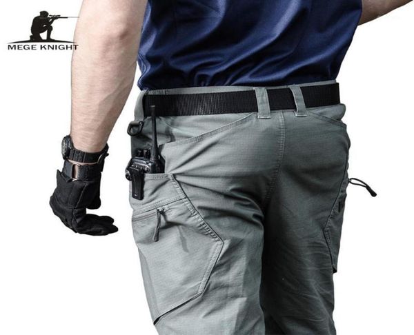 Mege – pantalon militaire de marque pour hommes, vêtements tactiques urbains, pantalon de Combat multi-poches, tissu Ripstop décontracté Unique, 8200051