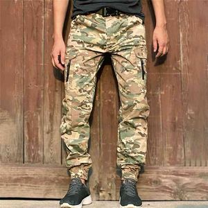 Mege marque tactique survêtement pantalon hommes streetwear US armée militaire Camouflage Cargo travail pantalon urbain décontracté 210715