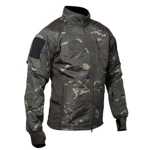 Mege Hommes Veste Tactique Manteau Polaire Camouflage Militaire Parka Combat Armée En Plein Air Outwear Léger Airsoft Paintball Gear 211214